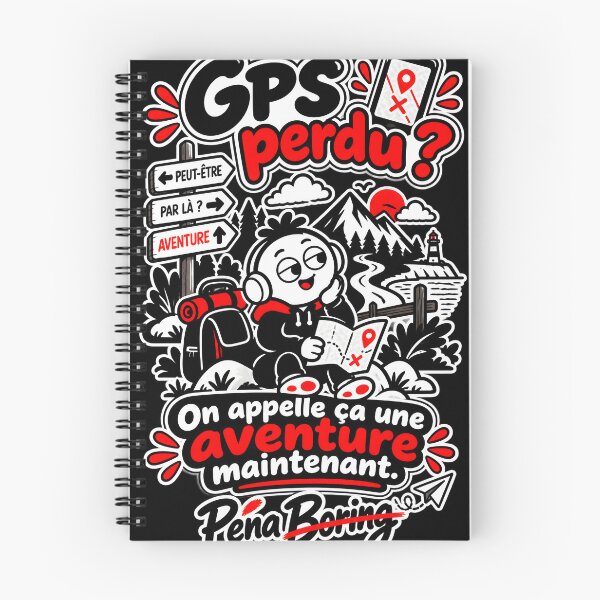 Item preview, Lost your GPS? Now we call that an adventure. designed and sold by J-Impression.