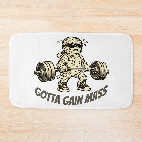 Item preview, Gotta Gain Mass – Funny Mummy Weightlifting Halloween Design designed and sold by Buli89.