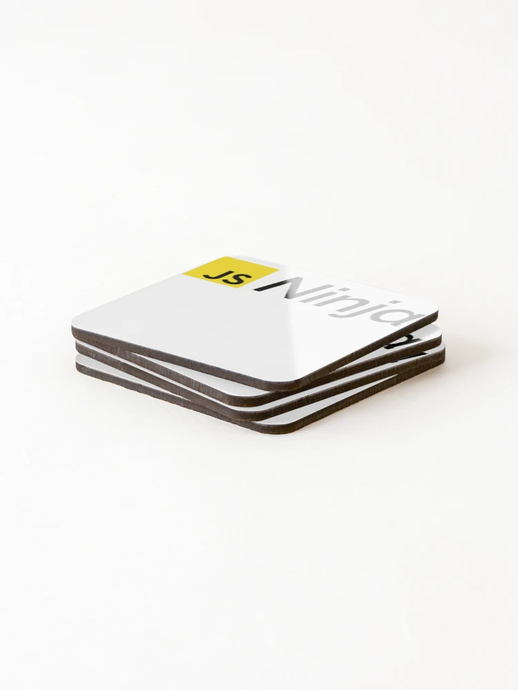 Thumbnail 4 of 5, Coasters (Set of 4), JavaScript Ninja Developer designed and sold by EyeHeartTech.