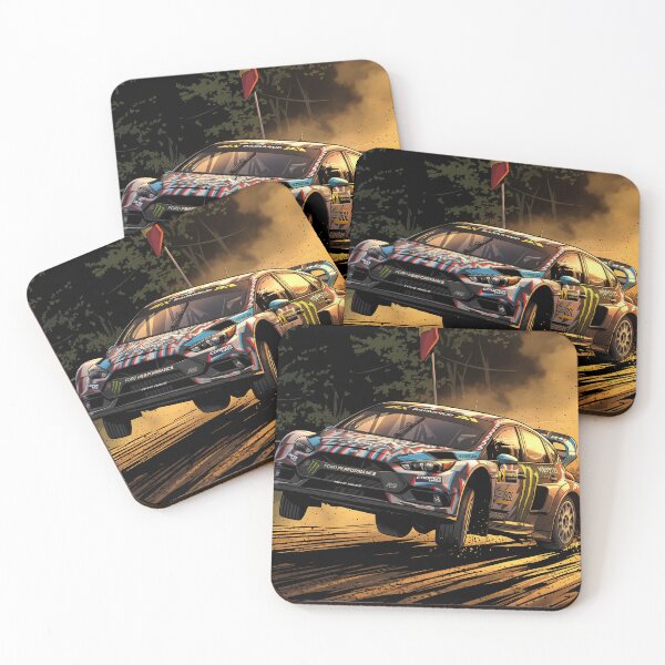 Item preview, Andreas Bakkerud Focus WRX - Ilustraciones designed and sold by Racing Art Store.