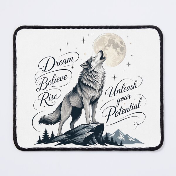 Item preview, DREAM BELIEVE RISE Motivational Sticker designed and sold by Hustlingminds.