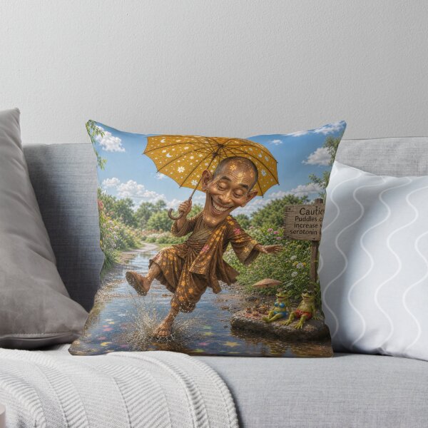 Item preview, Happy Looks Good On You Funny Art Illustration designed and sold by The Brother Wu Collection.