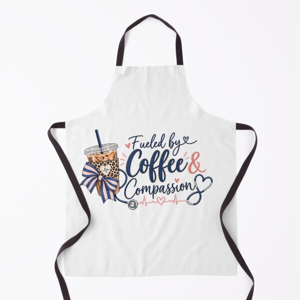 Item preview, Fueled by Coffee and Compassion Nurse Life Graphic designed and sold by CG Studio.