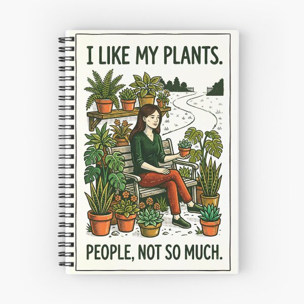 Item preview, I Like My Plants. People, Not so Much - Gardening designed and sold by MagicTheDog.