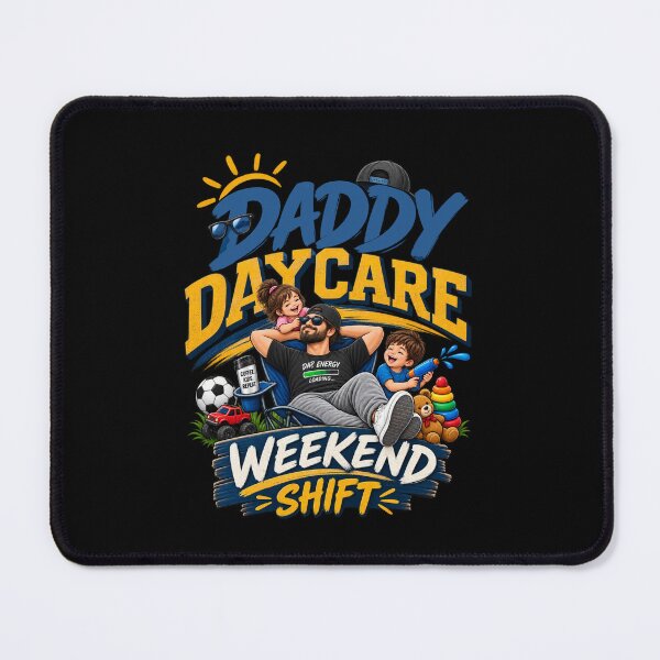 Item preview, Daddy Daycare Weekend Shift Fatherhood Humor Parenting designed and sold by PunchDrop.