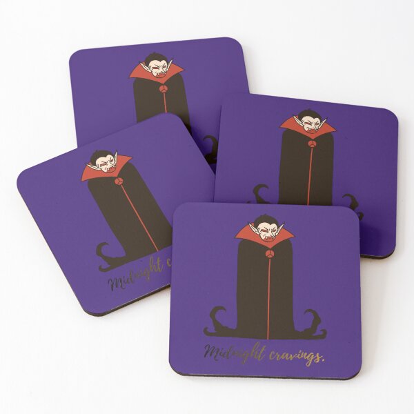 Item preview, Midnight Cravings Cute Vampire Funny Halloween Art designed and sold by NikBrin Prevail .