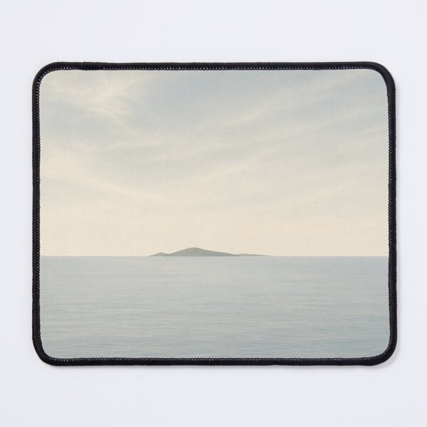 Item preview, Serene Ocean Horizon - Minimalist Island Seascape Print designed and sold by Zaramodo.