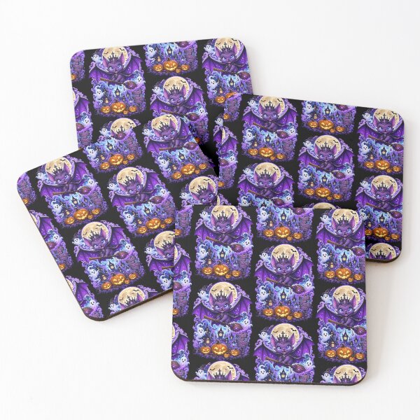 Item preview, Purple Bat Halloween Town designed and sold by cecexartwork.