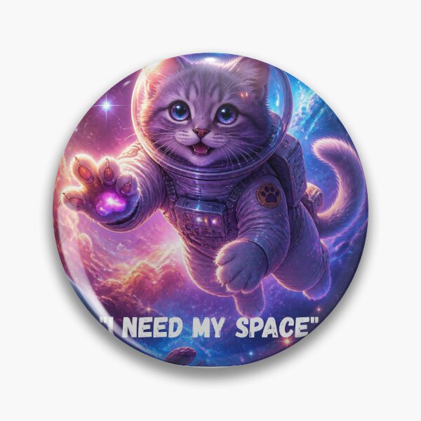 Item preview, Cute Space Astronaut Cat - Funny Galaxy Kitten designed and sold by SALVO180674.