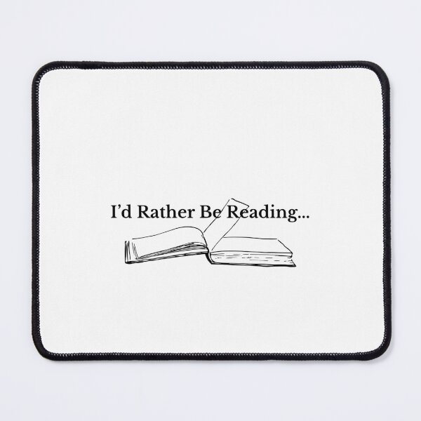 Item preview, I'd Rather Be Reading designed and sold by AandBCollective.