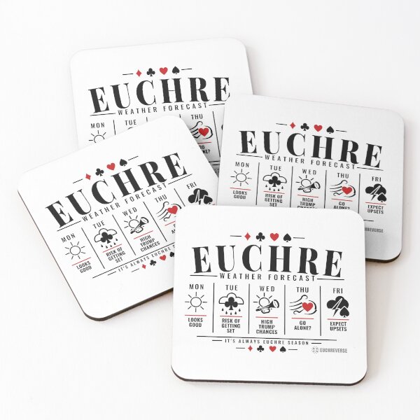 Item preview, Euchre Weather Forecast designed and sold by Euchreverse.