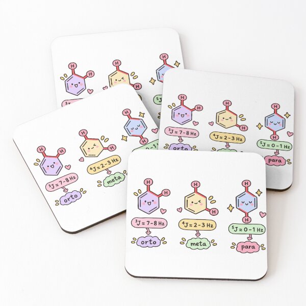 Item preview, Ortho Meta Para NMR Coupling Organic Chemistry designed and sold by EntropyThreads.