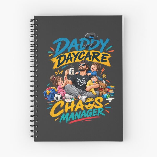 Item preview, Daddy Daycare Chaos Manager Dad Life Fatherhood Humor designed and sold by PunchDrop.