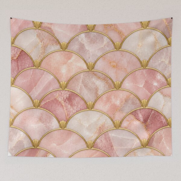 Item preview, Exquisite Twenties Blush Tiles in Soft Pastels designed and sold by scicilysimonee.