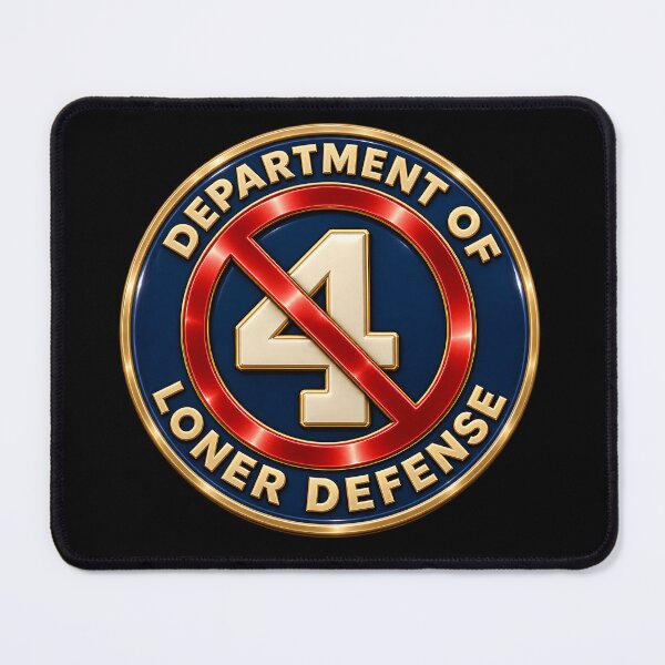 Item preview, Department of Loner Defense Logo designed and sold by Euchreverse.