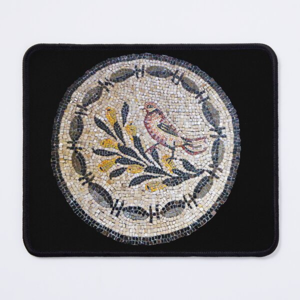 Item preview, Byzantine Bird Mosaic - Round Antique Medallion designed and sold by Banal25.