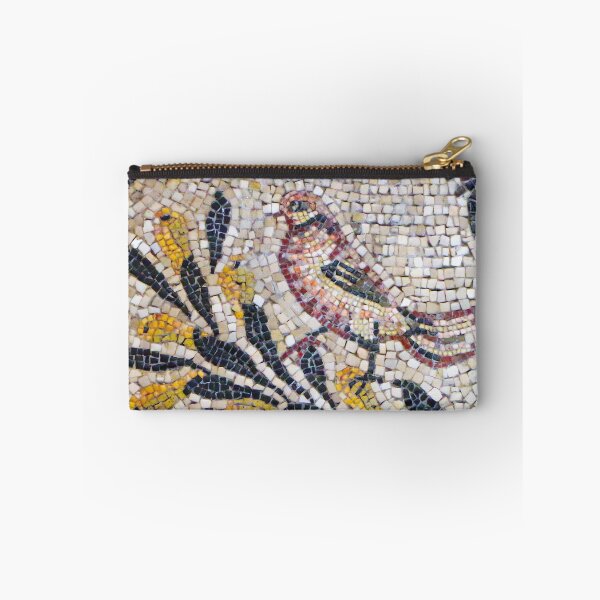 Item preview, Byzantine Bird Mosaic - Round Antique Medallion designed and sold by Banal25.