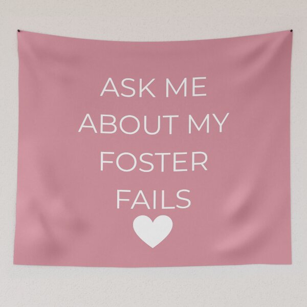 Item preview, Ask Me About My Foster Fails, Funny Pet Rescue Gift designed and sold by Zyvora-merch.