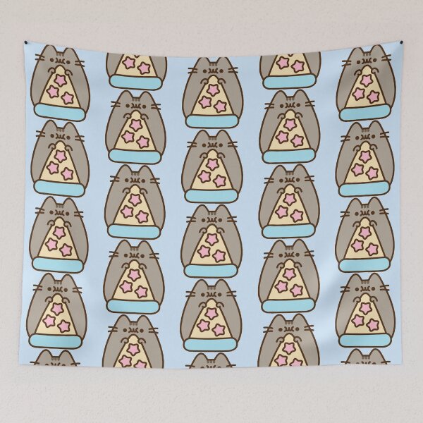 Item preview, pusheen eating pizza!!! designed and sold by PLANET-VEE.