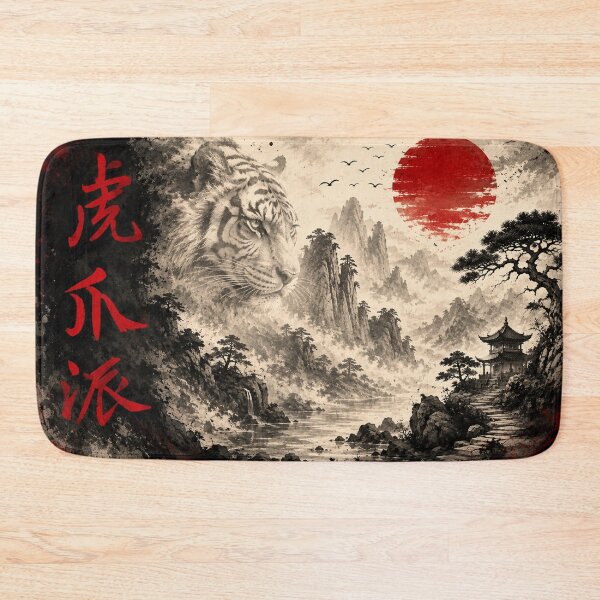 Item preview, Black tiger Tiger Claw: Shadows of the Mountain designed and sold by Fei Long Design Hub.