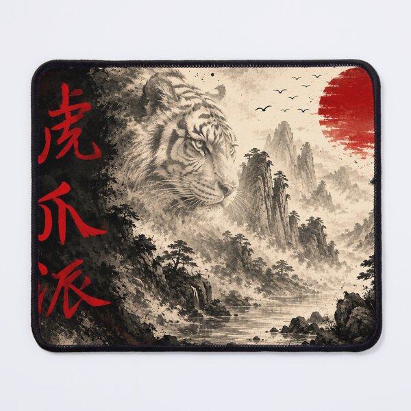 Item preview, Black tiger Tiger Claw: Shadows of the Mountain designed and sold by Fei Long Design Hub.