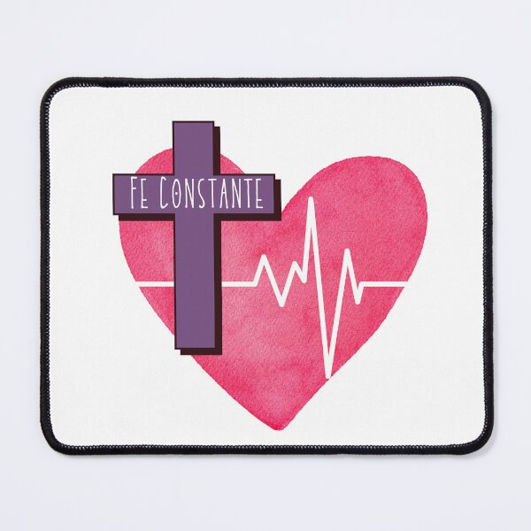 Item preview, Fe Constante Christian Faith Heart Spanish Design designed and sold by DesignsByMom.