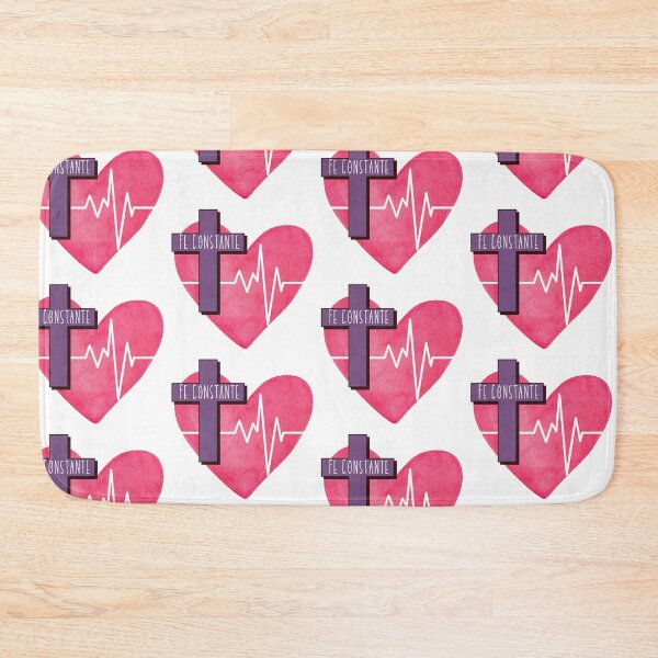 Item preview, Fe Constante Christian Faith Heart Spanish Design designed and sold by DesignsByMom.