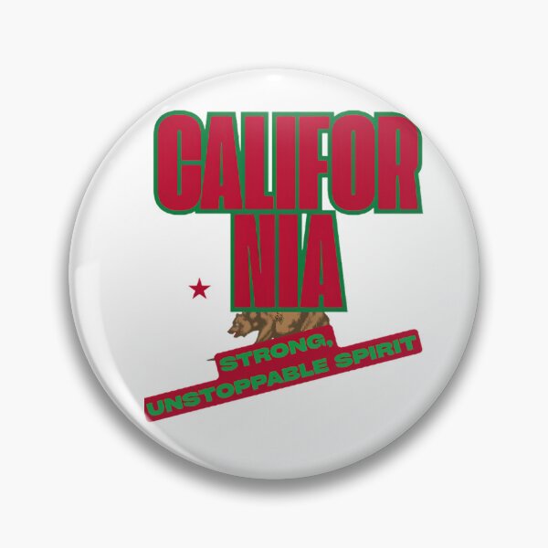 Item preview, CALIFORNIA STRONG, UNSTOPPABLE SPIRIT designed and sold by HoMya.