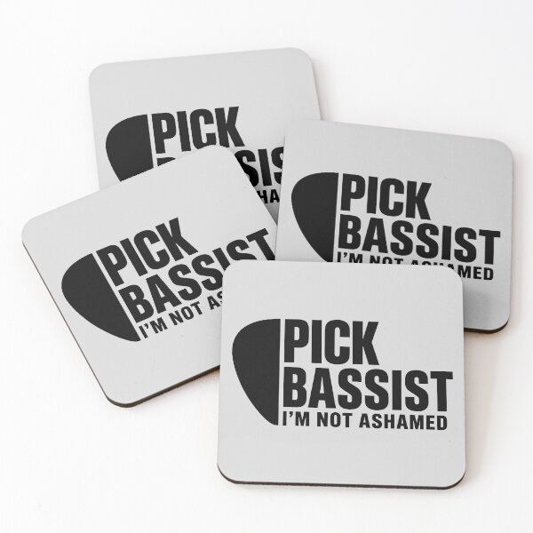 Item preview, Pick Bassist Im Not Ashamed - Typography Design designed and sold by ThreadRiotTees.