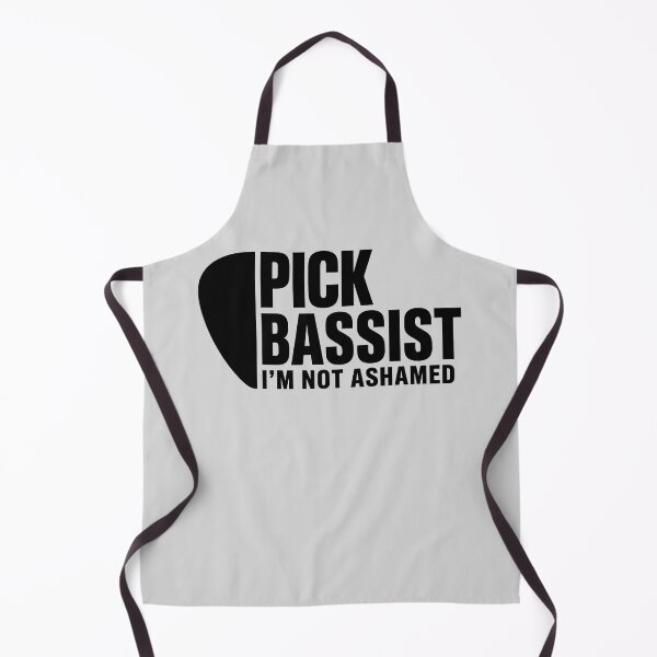 Item preview, Pick Bassist Im Not Ashamed - Typography Design designed and sold by ThreadRiotTees.