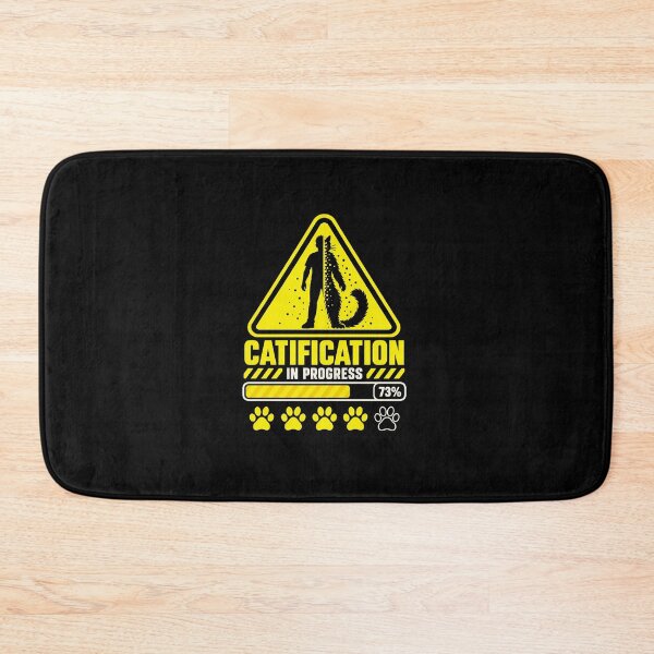 Item preview, Catification In Progress Human To Cat Warning Graphic designed and sold by elderberry.