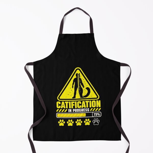 Item preview, Catification In Progress Human To Cat Warning Graphic designed and sold by elderberry.