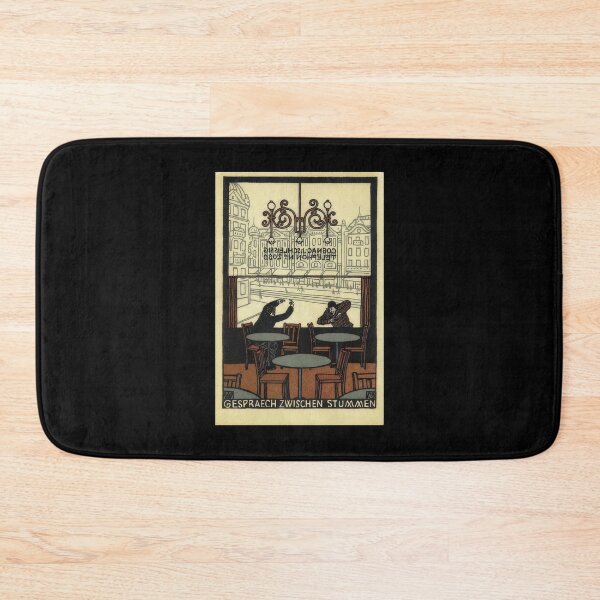 Item preview,  Vintage  color lithograph a Conversation Between Mutes designed and sold by stevepaint.