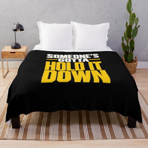Item preview, Funny Someones Gotta Hold Down Responsibility Quote Art designed and sold by elderberry.