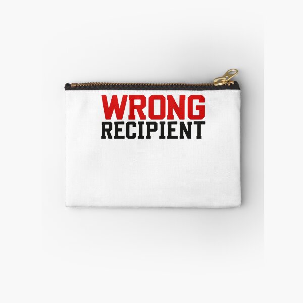 Item preview, Funny Wrong Recipient Misdelivery Message Alert Art designed and sold by elderberry.