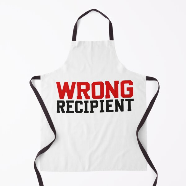 Item preview, Funny Wrong Recipient Misdelivery Message Alert Art designed and sold by elderberry.