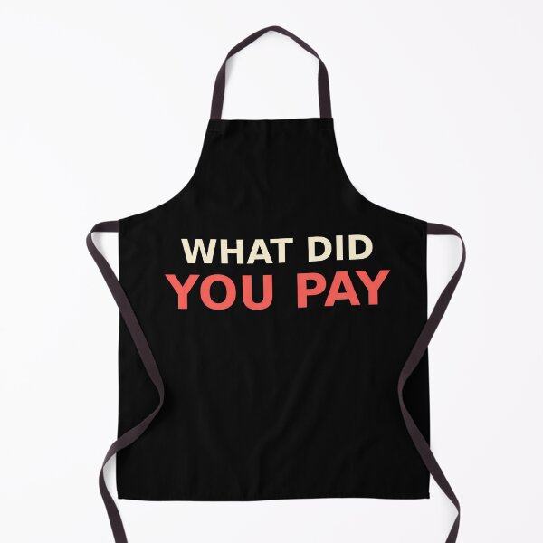 Item preview, What Did You Pay Bold Price Question designed and sold by elderberry.