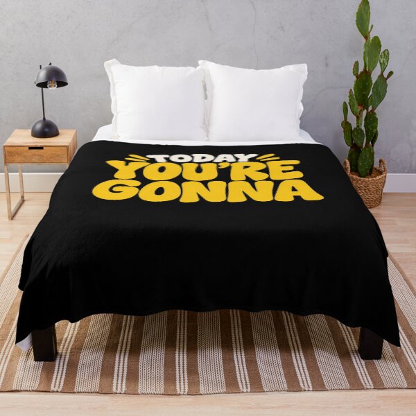 Item preview, Funny Today Your'e Gonna Upbeat Motivational Phrase Art designed and sold by elderberry.