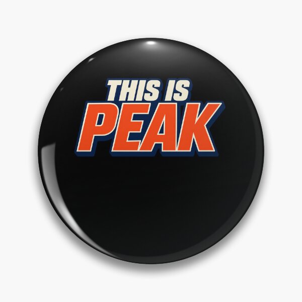 Item preview, Funny This Is Peak Funny Hype Typography Art designed and sold by elderberry.