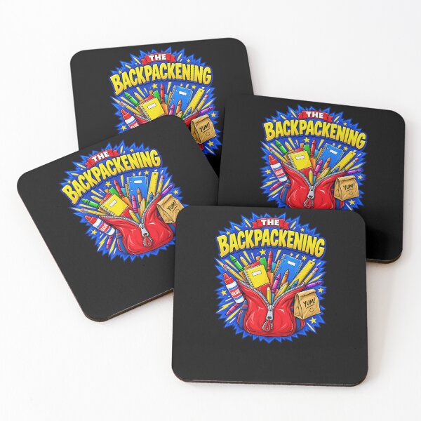 Item preview, Funny The Backpackening School Supplies Art designed and sold by elderberry.