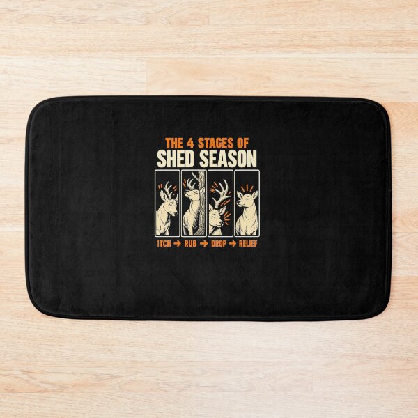 Item preview, Funny Deer Shed Season Itch Rub Drop Relief designed and sold by elderberry.