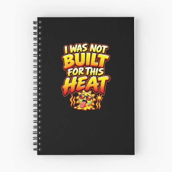 Item preview, Funny I Was Not Built For Heat Melting Sun Humor Art designed and sold by elderberry.