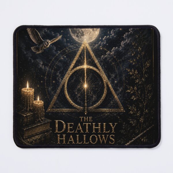Item preview, The Deathly Hallows – Dark Magic Fantasy Design designed and sold by Lumvero.