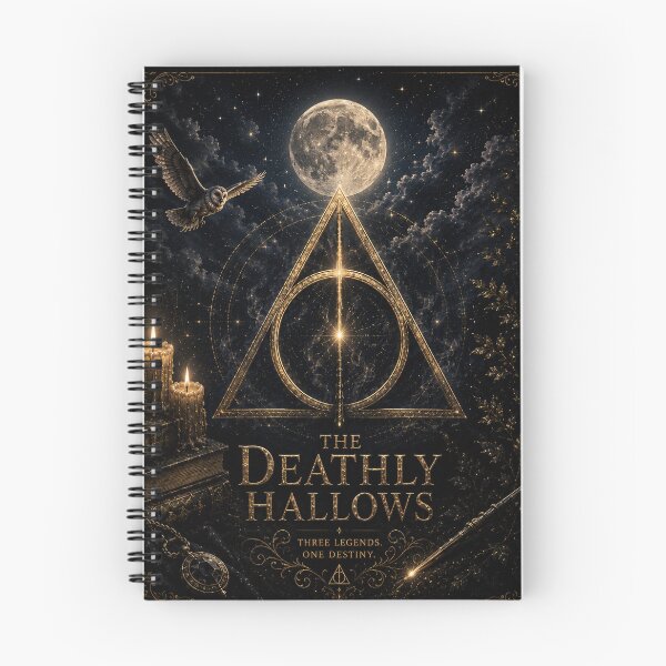 Item preview, The Deathly Hallows – Dark Magic Fantasy Design designed and sold by Lumvero.