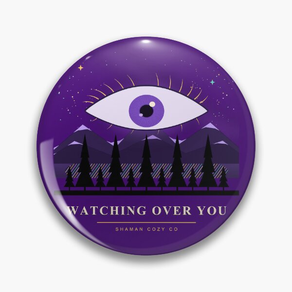 Item preview, Watching Over You (With Tree Stump Version) designed and sold by ShamanCozyCo.