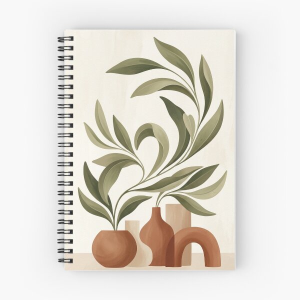 Item preview, Olive Garden Curves - Minimal Botanical Abstraction designed and sold by Zaramodo.
