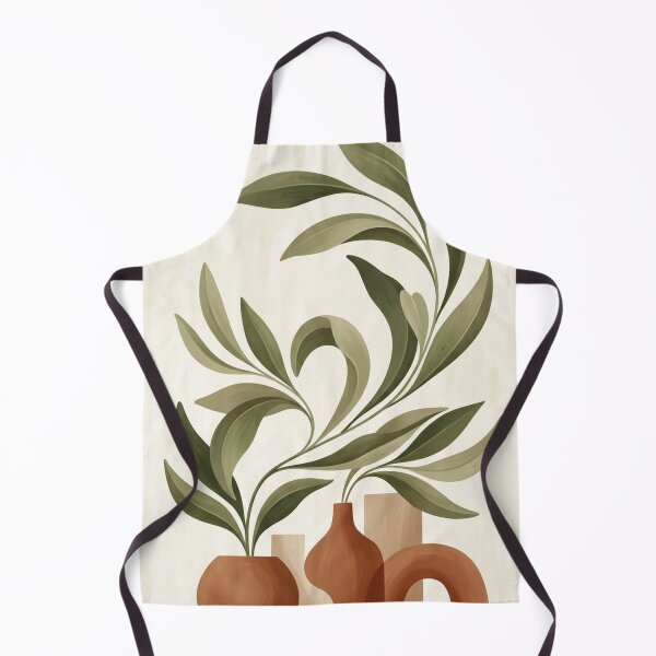 Artikelvorschau, Olive Garden Curves – Minimale botanische Abstraktion entworfen und verkauft von Zaramodo.