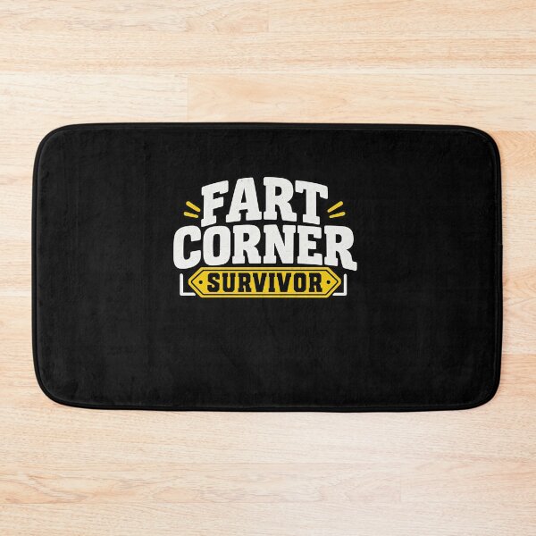 Item preview, Fart Corner Survivor Funny Gas Joke Badge designed and sold by elderberry.