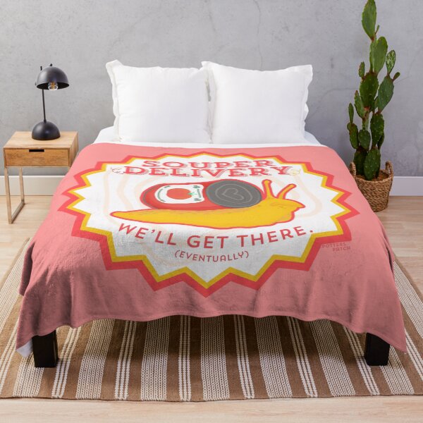 Item preview, Souper Delivery Retro Snail Logo designed and sold by potterspatch.