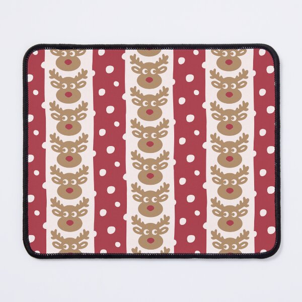 Item preview, Reindeer Polka Dot Stripes designed and sold by CreativeDraws42.